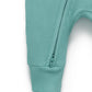 Moss Green Rib Zip Growsuit